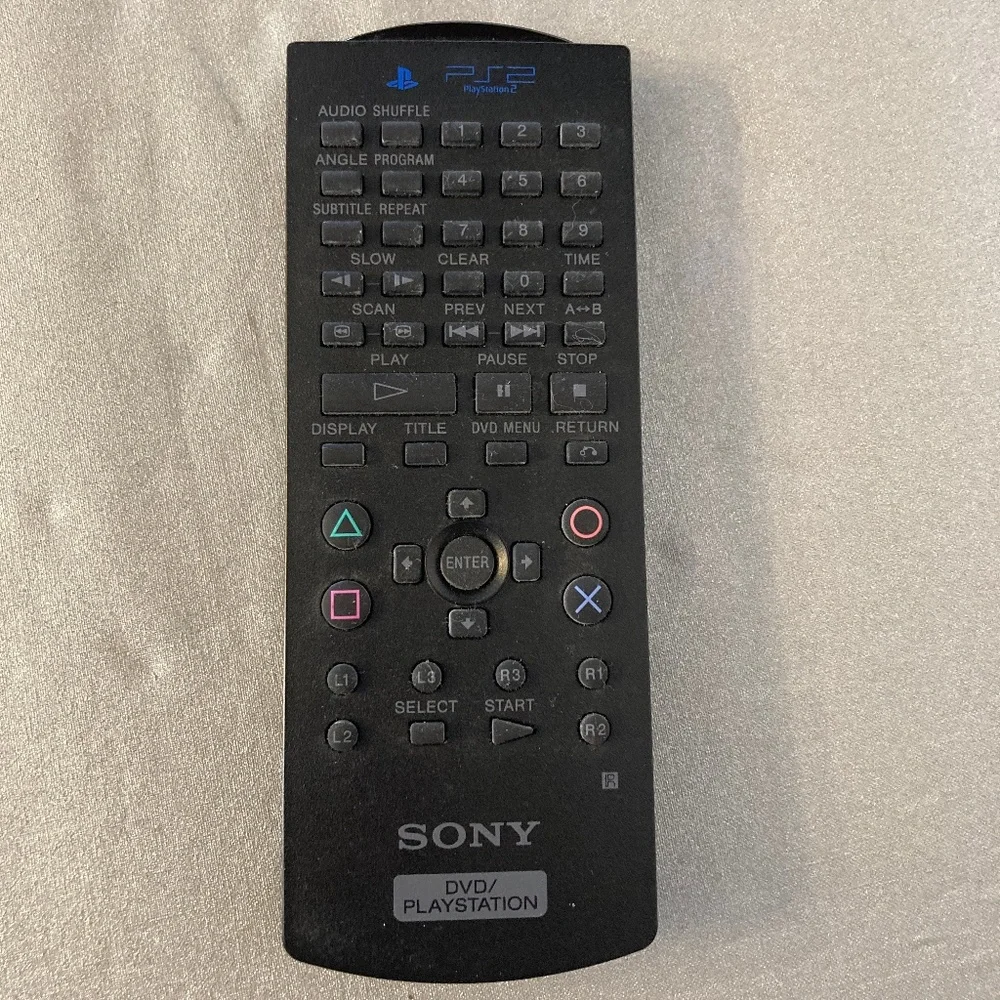 Sony PS2 DVD/ PlayStation Remote Control SCPH-10150 N1158
